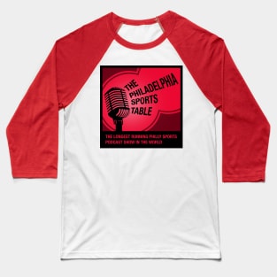 The Philadelphia Sports Table - Red Baseball T-Shirt